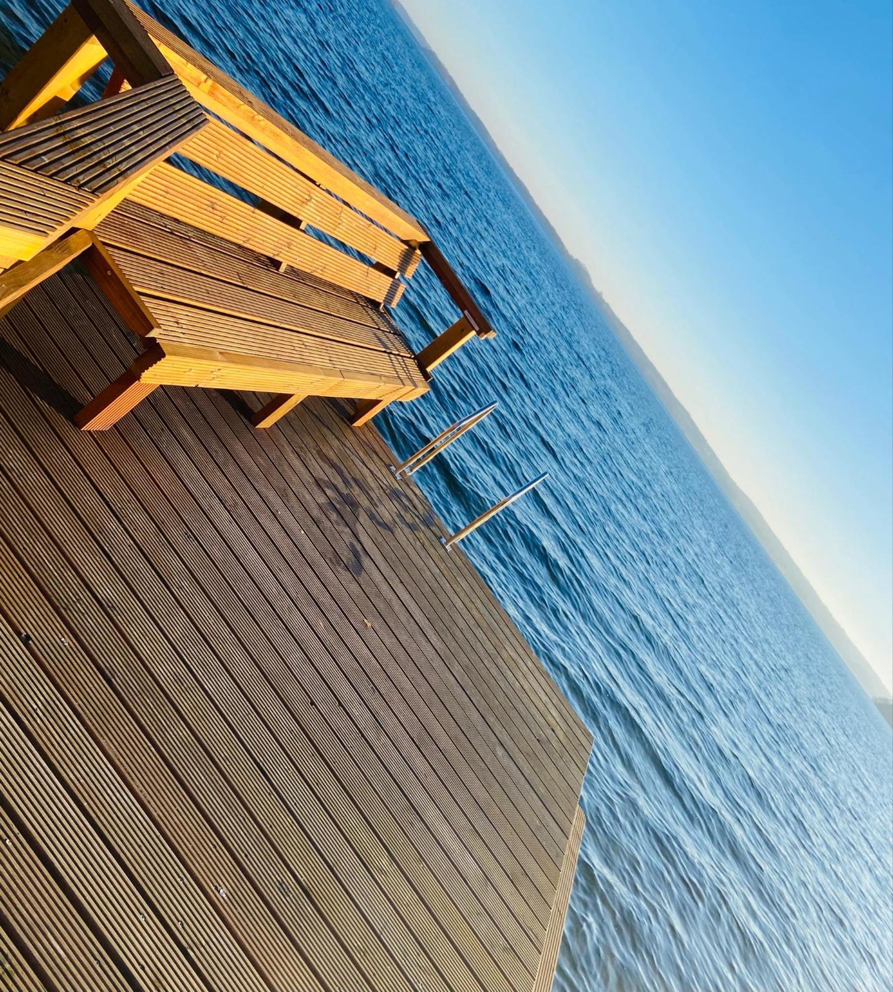 Fewo Sama, Balkon Zum Ploener See Ascheberg  Exteriör bild